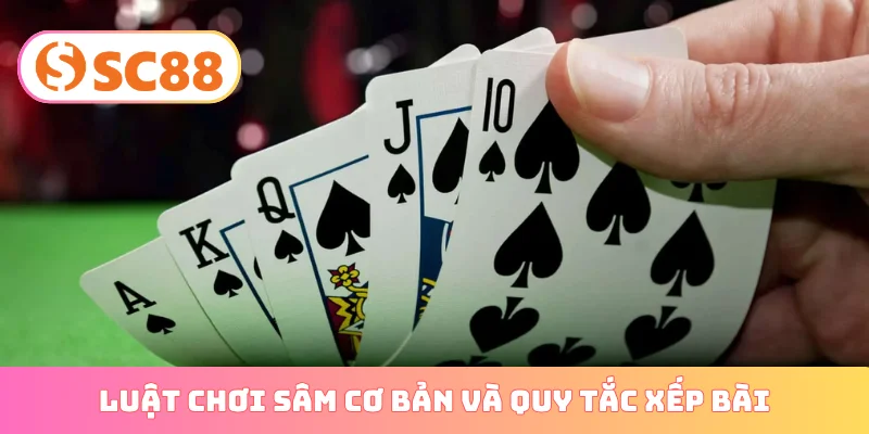 Luật chơi sâm cơ bản và quy tắc xếp bài